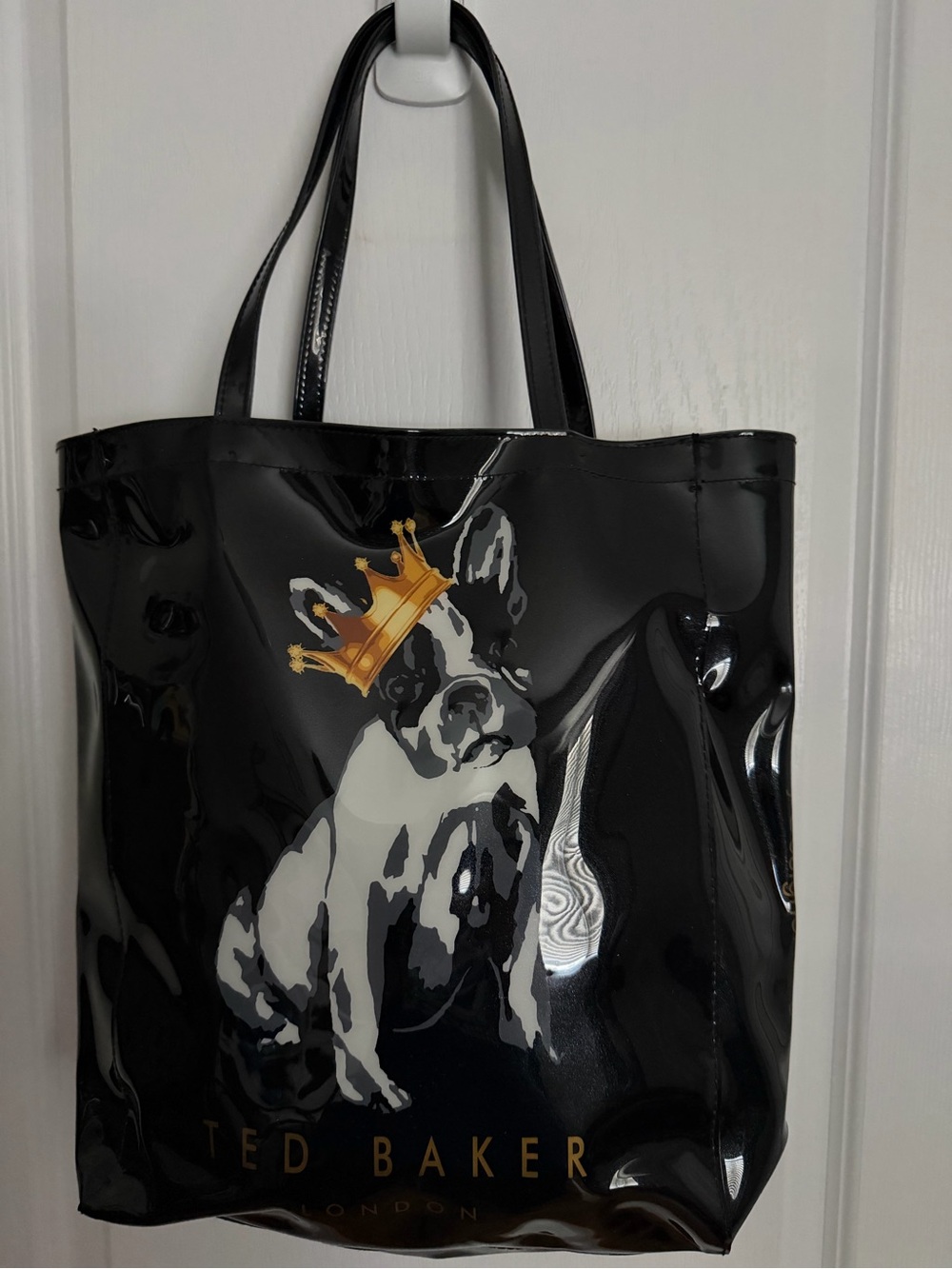 Vintage Ted Baker Patent Tote